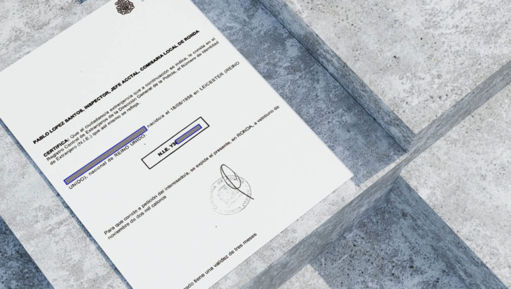 NIE – Foreigner Identity Number