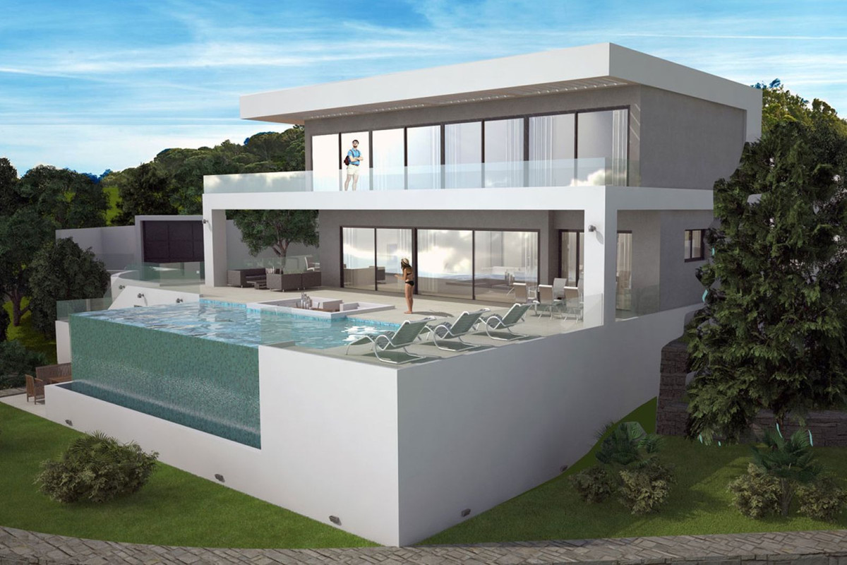 Villas de 4 dormitorios en venta en Elviria – R4976098
