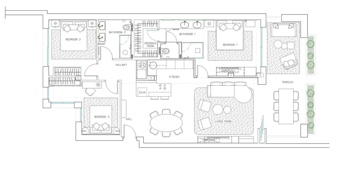 Apartamentos de 3 dormitorios en venta en Nueva Milla de Oro – R5133517