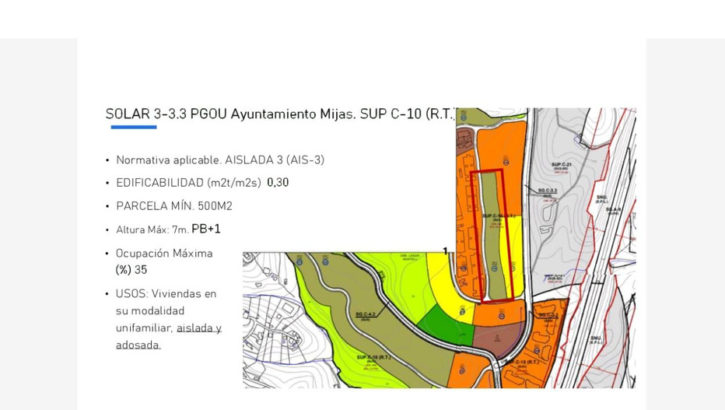 Parcelas en venta en La Cala de Mijas – R5233558 Parcelas en venta en La Cala de Mijas – R5233558 en