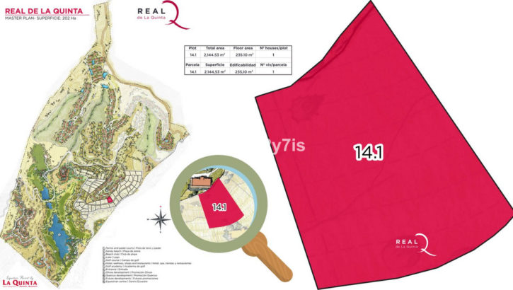 Parcelas en venta en La Quinta – R5235847 en 