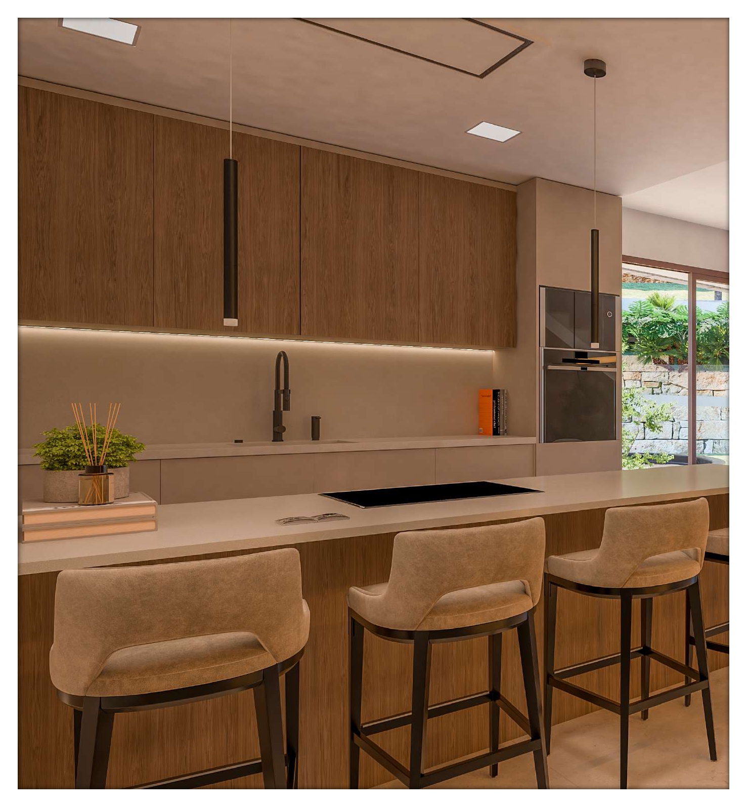 Exclusive residential complex comprising 88 elegant duplex apartments in Elviria, Marbella East