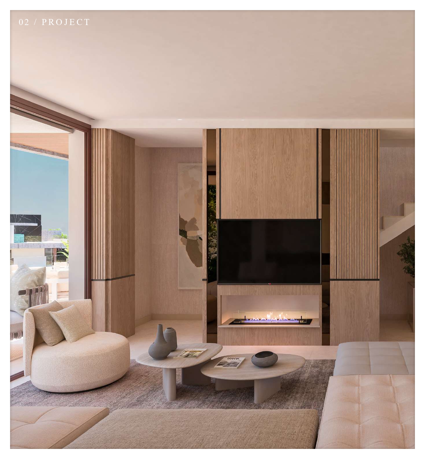 Exclusive residential complex comprising 88 elegant duplex apartments in Elviria, Marbella East