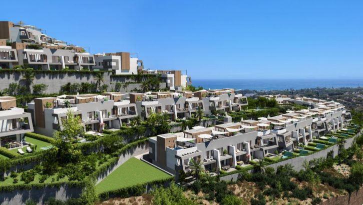 Exclusiva promocion ubicada en las colinas de Elviria, Marbella Este en 