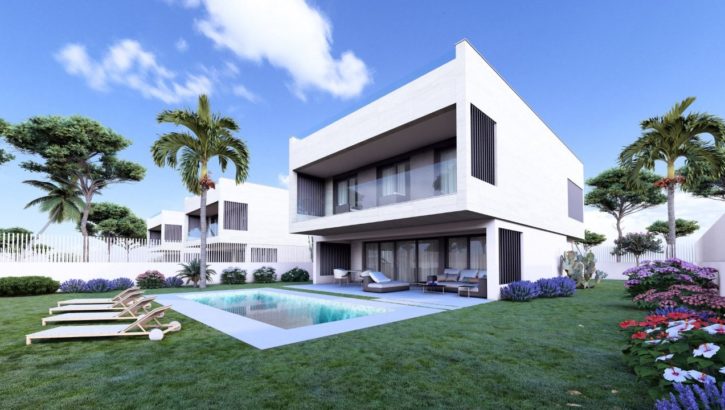 Villas de obra nueva en Elviria, Marbella Este en 